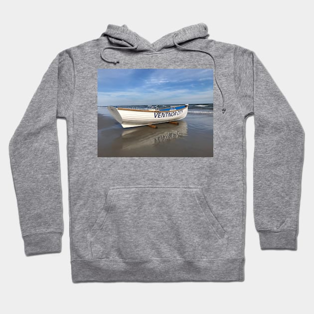 Ventnor Lifeguard Boat Hoodie by LeslieMac713